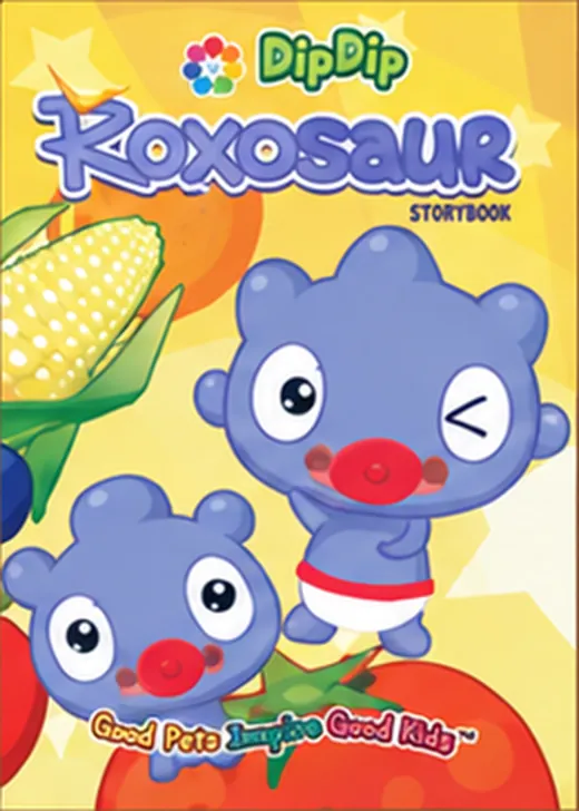 Cover of the Roxosaur DipDip storybook