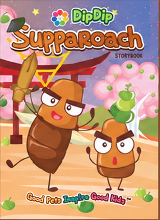 Cover of the Supparoach DipDip storybook